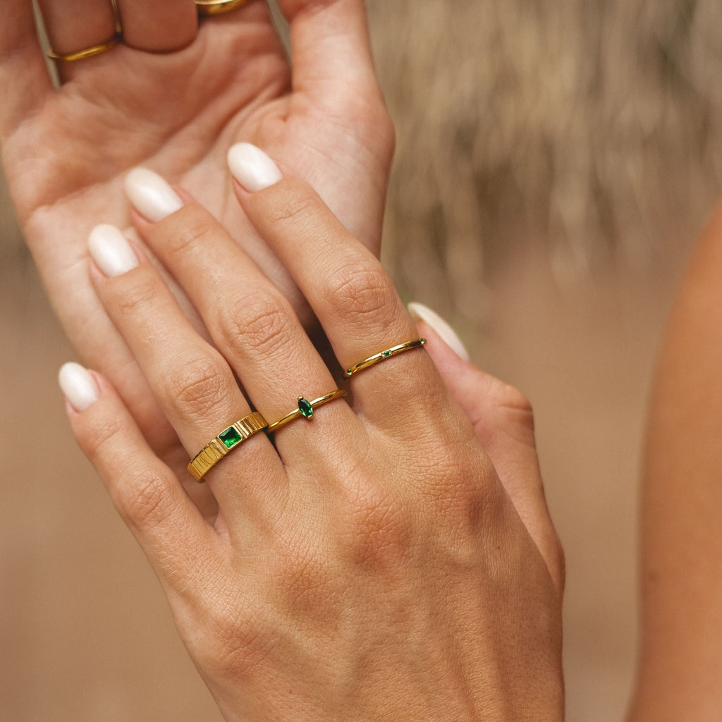 Émeraude Royale Ring